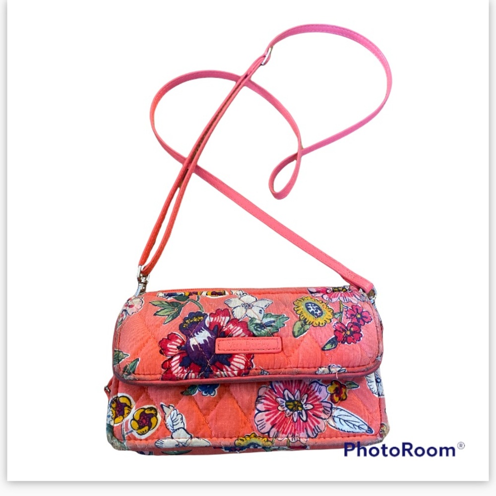 Vera Bradley wallet with crossbody strap